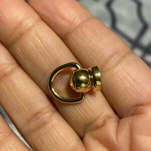 NEW Gold D Ring Studs for Crafts and purse conversion